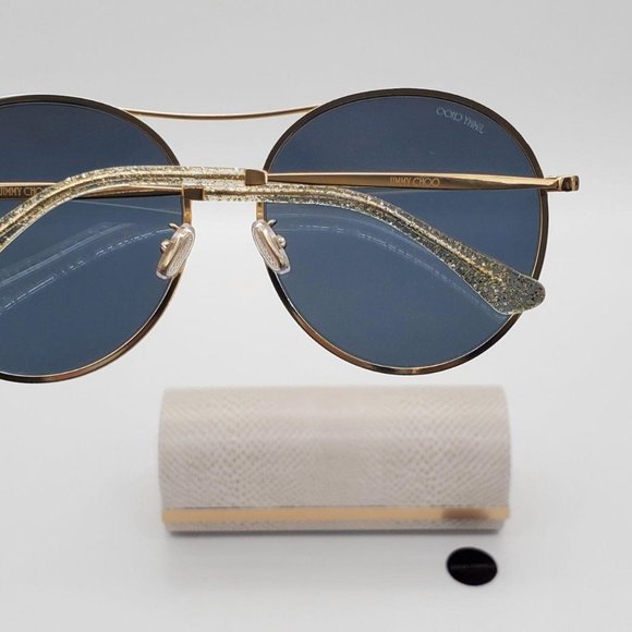BRAND NEW Jimmy Choo Leni/F/S Glitter Sunglasses - Picture 5 of 11